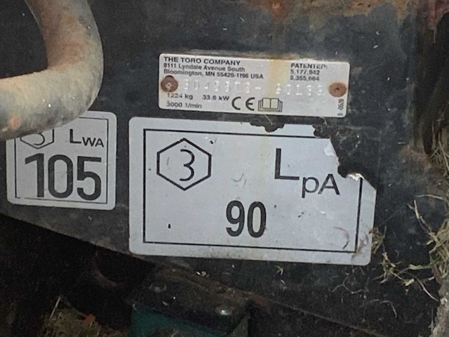 Toro groundsmaster 455-d zitmaaier - afbeelding 4 van  26