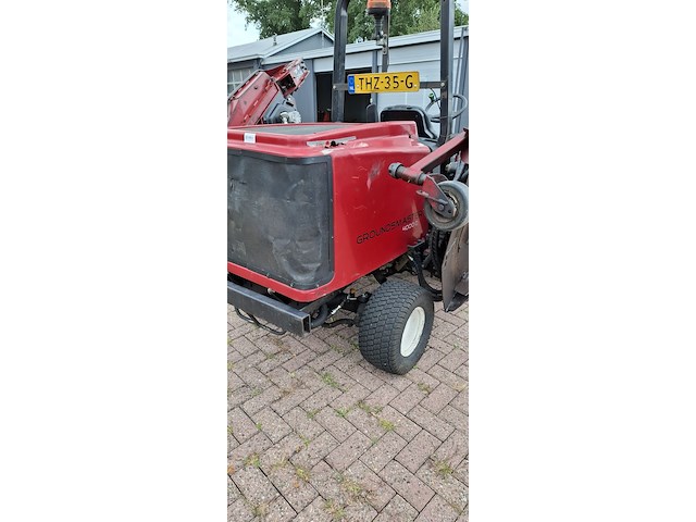Toro, rood, 2009, toro groundmaster 4000d - afbeelding 2 van  13
