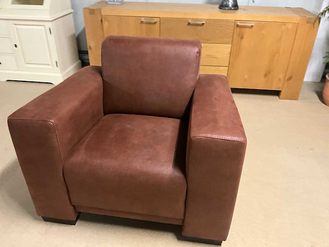 Toronte lederen fauteuil - afbeelding 3 van  17