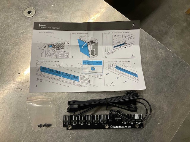 Torrent fan hub replacement (13x) - afbeelding 1 van  5