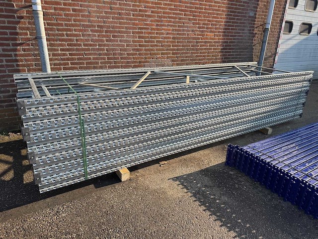 Torri - palletstelling 14 meter (410cm hoog) gegalvaniseerde staanders - afbeelding 3 van  5