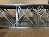 Torri - palletstelling 19,5 meter (820cm hoog) gegalvaniseerde staanders - afbeelding 5 van  8