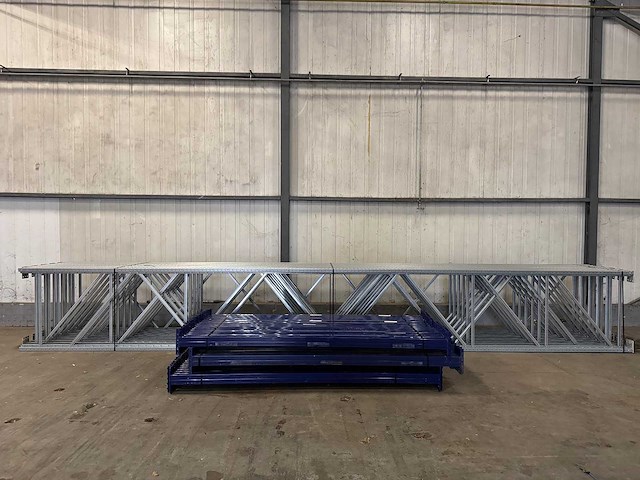 Torri - palletstelling 19,5 meter (820cm hoog) gegalvaniseerde staanders - afbeelding 1 van  8