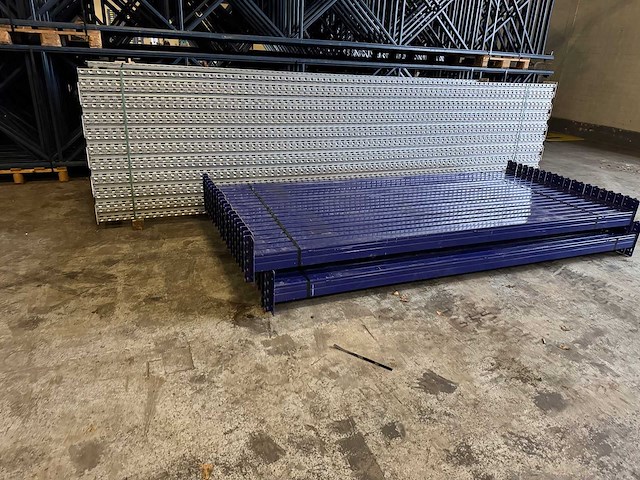 Torri - palletstelling 25 meter (410cm hoog) gegalvaniseerde staanders - afbeelding 2 van  8