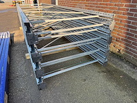 Torri - palletstelling 25 meter (410cm hoog) gegalvaniseerde staanders - afbeelding 1 van  2