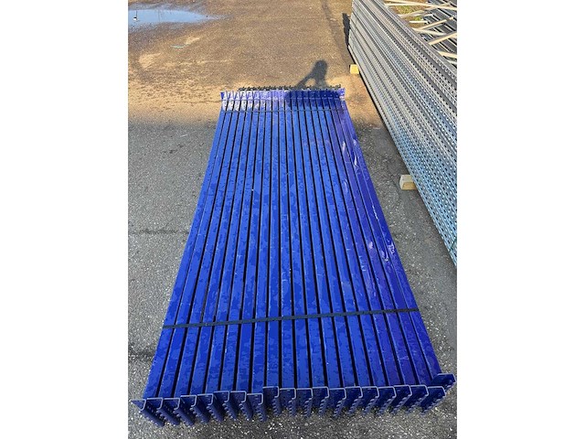 Torri - palletstelling 25 meter (410cm hoog) gegalvaniseerde staanders - afbeelding 2 van  2