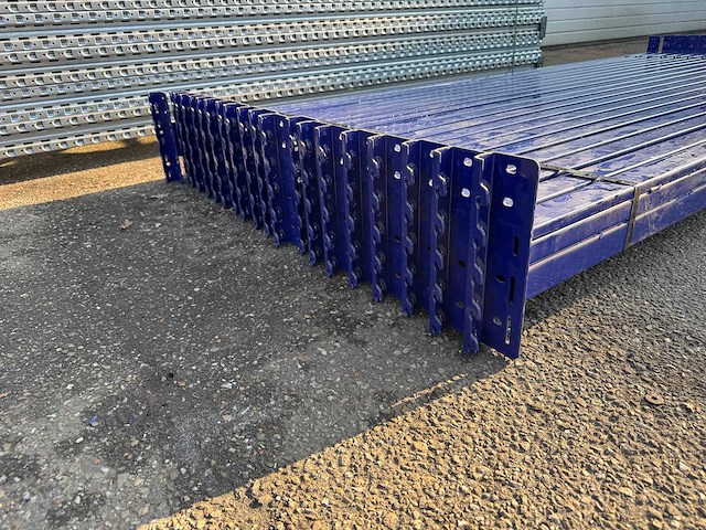 Torri - palletstelling 25 meter (410cm hoog) gegalvaniseerde staanders - afbeelding 2 van  6
