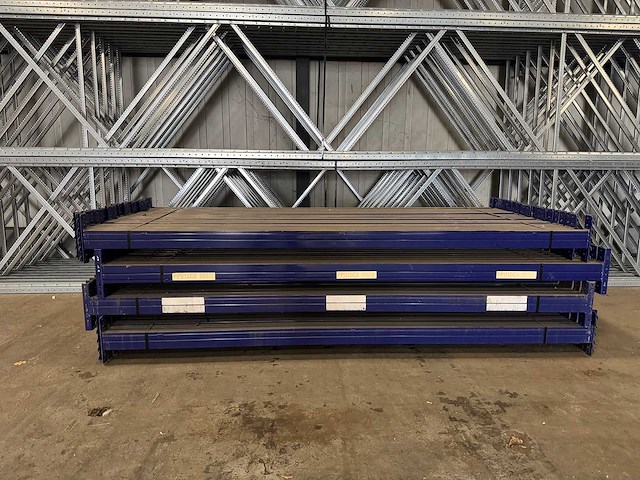 Torri - palletstelling 28 meter (820cm hoog) gegalvaniseerde staanders - afbeelding 2 van  7