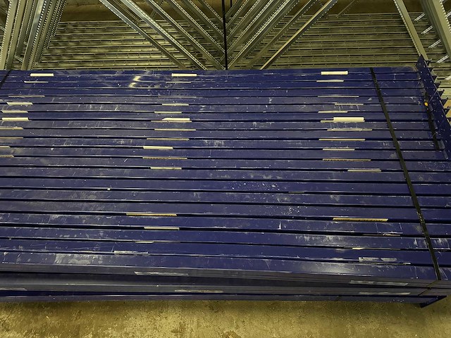 Torri - palletstelling 28 meter (820cm hoog) gegalvaniseerde staanders - afbeelding 6 van  7