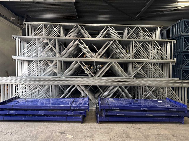 Torri - palletstelling 58 meter (820cm hoog) gegalvaniseerde staanders - afbeelding 5 van  12