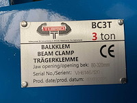 Torso bc3t beam clamp - afbeelding 3 van  4