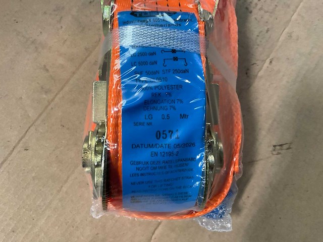 Torso cl0510 5t10m spanband met ratel (10x) - afbeelding 3 van  4