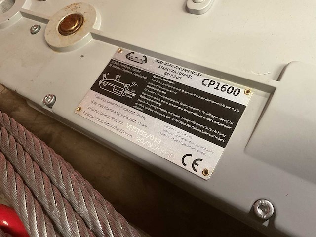 Torso cp1600 staaldraadtakel - afbeelding 1 van  4