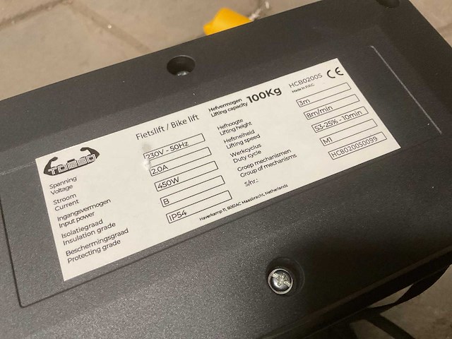 Torso fietslift - afbeelding 2 van  4