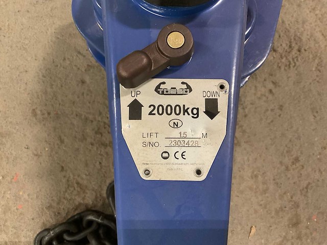 Torso rateltakel - afbeelding 3 van  3