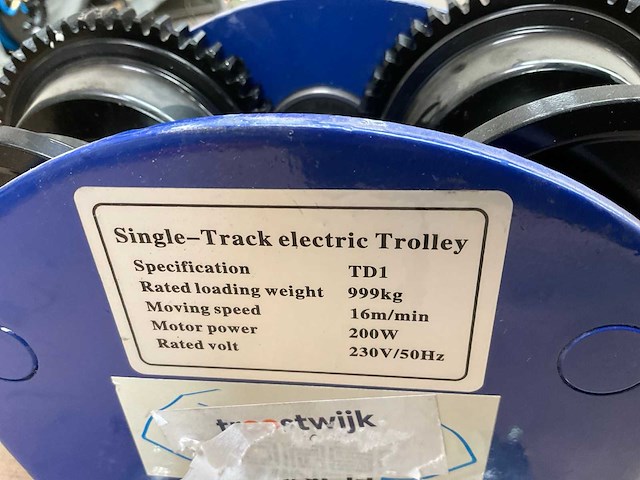 Torso td1 electric trolley - afbeelding 4 van  4