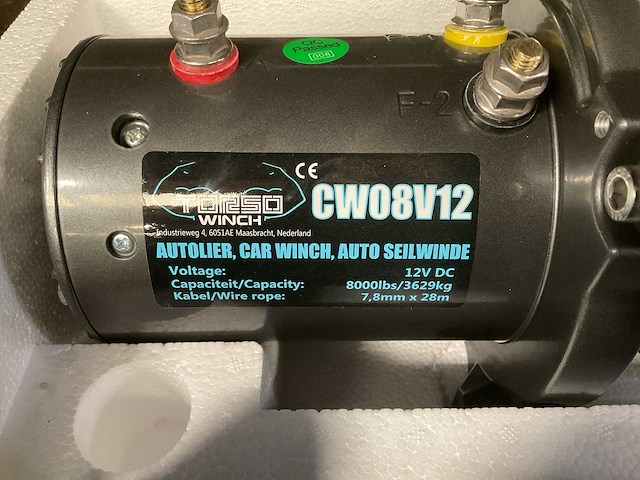 Torsowinch cw08v12 autolier - afbeelding 4 van  4