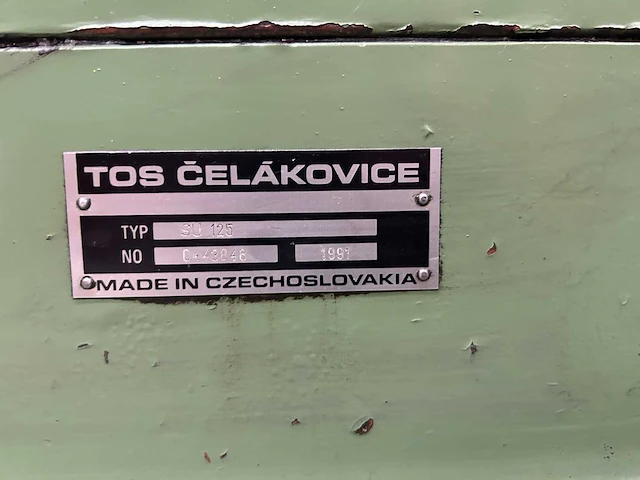 Tos - 1991 - 125x8000mm - horizontale draaibank - afbeelding 14 van  30