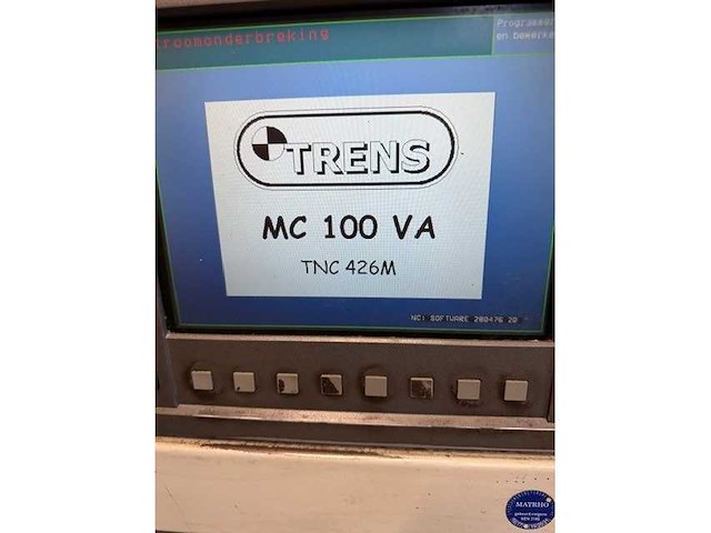 Tos - 2001 - mc100va - verticale machinecentra - afbeelding 4 van  4