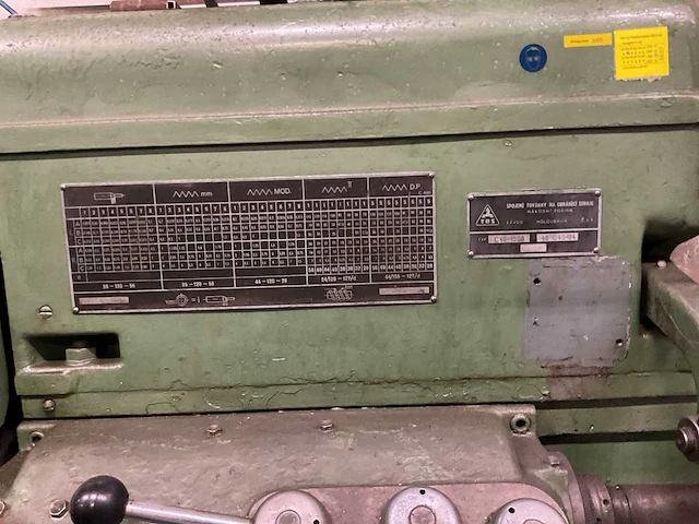 Tos c40-1500 centerdraaibank - afbeelding 3 van  6