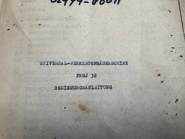 Tos fngj 32 universele freesmachine - afbeelding 13 van  13