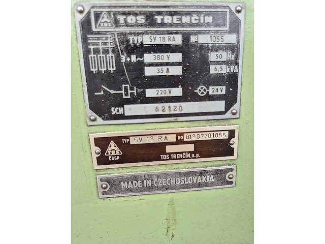 Tos trecin - sv-18 ra - precisie draaibank - afbeelding 18 van  26