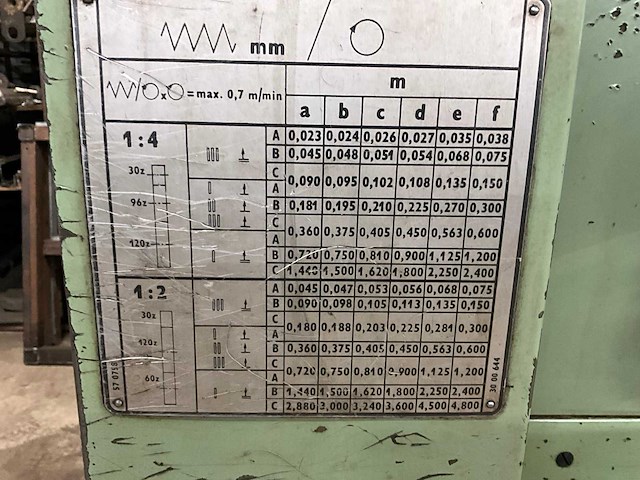 Tos trencin sui 40_50 horizontale draaibank - afbeelding 10 van  14