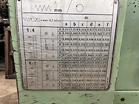 Tos trencin sui 40_50 horizontale draaibank - afbeelding 10 van  14