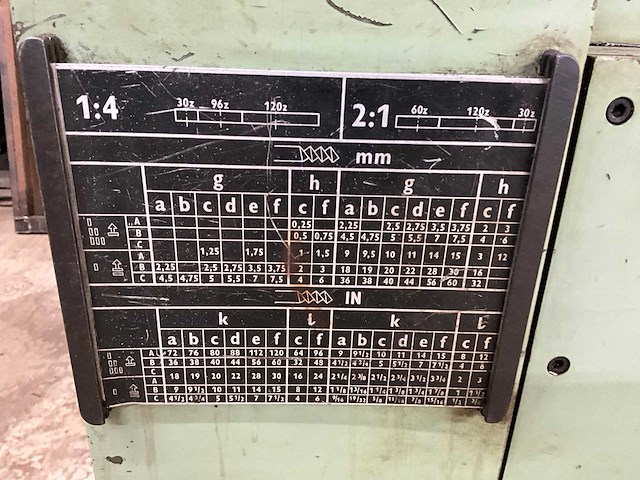 Tos trencin sui 40_50 horizontale draaibank - afbeelding 11 van  14
