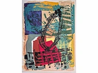 Toscani - zeefdruk - 90 x 70
