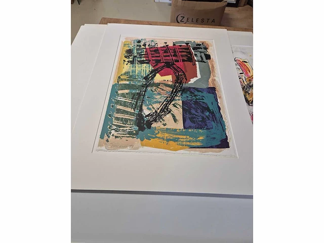 Toscani - zeefdruk - 90 x 70 - afbeelding 2 van  2