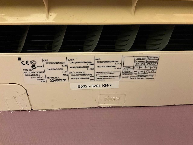 Toshiba - airconditioning installatie - afbeelding 2 van  5