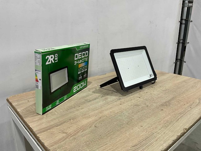 Toshiba - cct led chips - led floodlight 200 watt (2x) - afbeelding 2 van  8