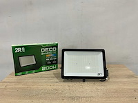 Toshiba - cct led chips - led floodlight 200 watt (2x) - afbeelding 3 van  8