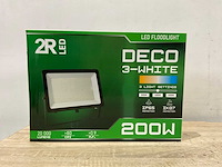 Toshiba - cct led chips - led floodlight 200 watt (2x) - afbeelding 7 van  8