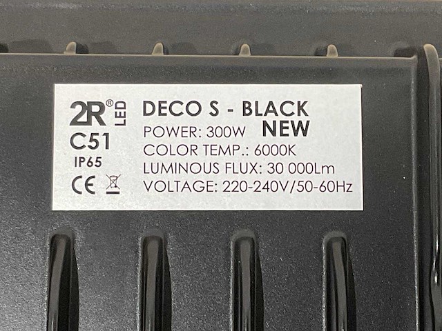 Toshiba - cct led chips - led floodlight 300 watt - afbeelding 3 van  8