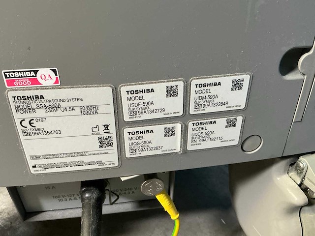 Toshiba - nemio mx / ssa-590a - ultrasound machine - 2013 - afbeelding 9 van  9