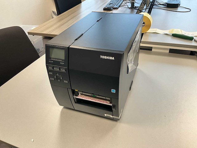 Toshiba b-ex4 barcodeprinter - afbeelding 1 van  7