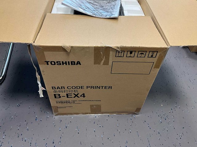 Toshiba b-ex4 barcodeprinter - afbeelding 6 van  7