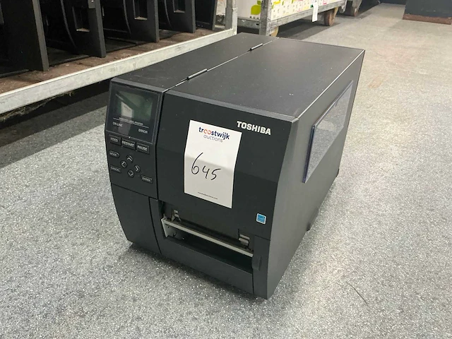 Toshiba b-ex4 labelprinter - afbeelding 1 van  8