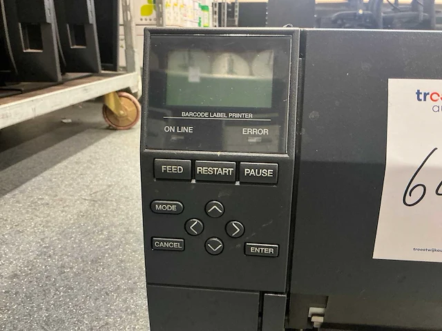 Toshiba b-ex4 labelprinter - afbeelding 3 van  8