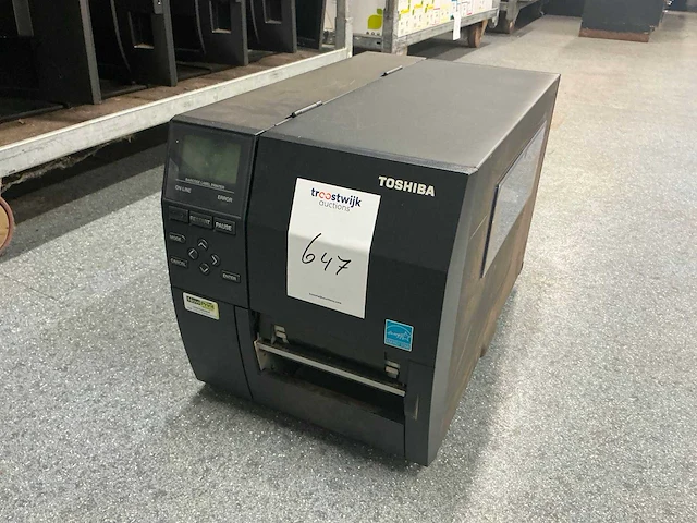 Toshiba b-ex4 labelprinter - afbeelding 1 van  9