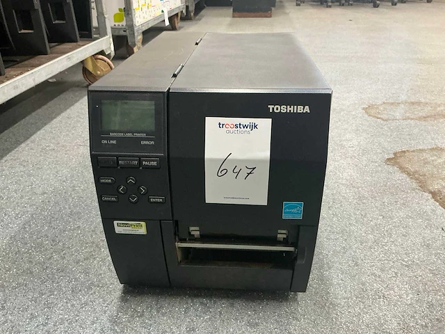 Toshiba b-ex4 labelprinter - afbeelding 2 van  9