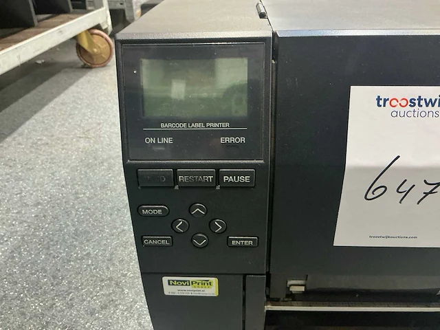 Toshiba b-ex4 labelprinter - afbeelding 4 van  9
