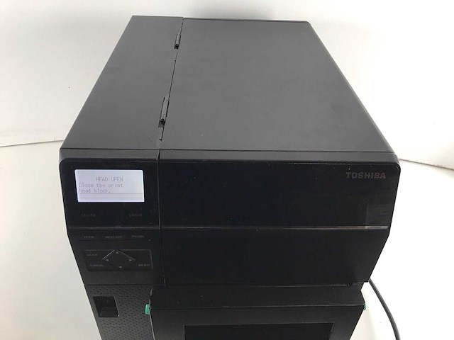 Toshiba (b-ex6) label printer (defect) - afbeelding 9 van  9