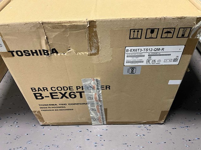 Toshiba b-ex6t barcodeprinter - afbeelding 5 van  7