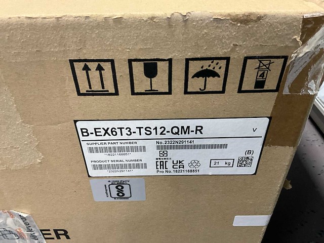 Toshiba b-ex6t barcodeprinter - afbeelding 6 van  7