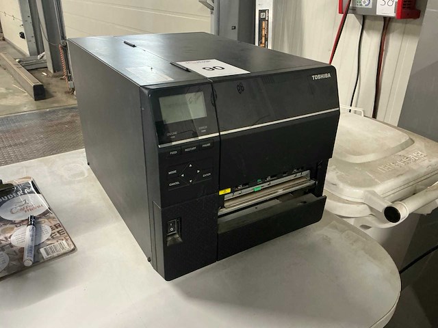 Toshiba b-ex6t3 labelprinter - afbeelding 1 van  4