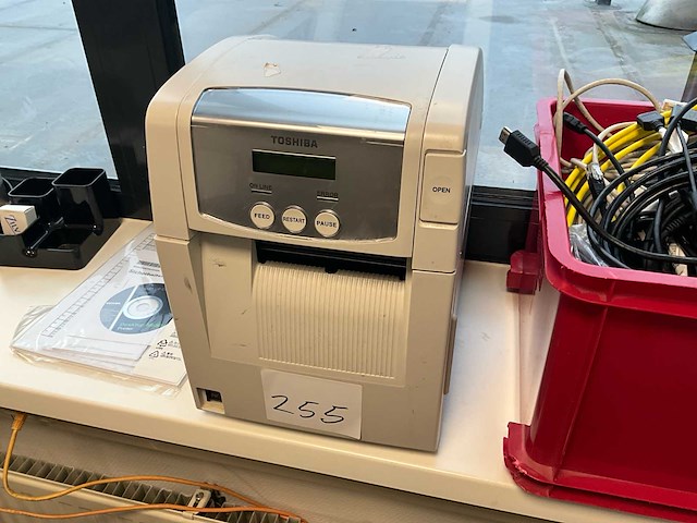 Toshiba barcodeprinter - afbeelding 1 van  3