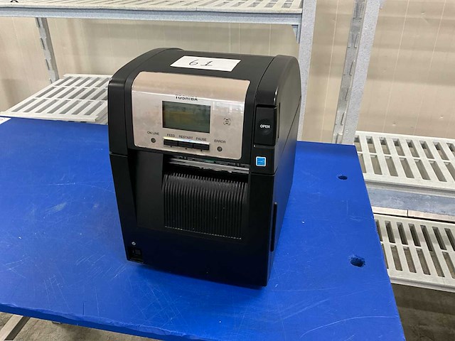Toshiba barcodeprinter - afbeelding 1 van  6
